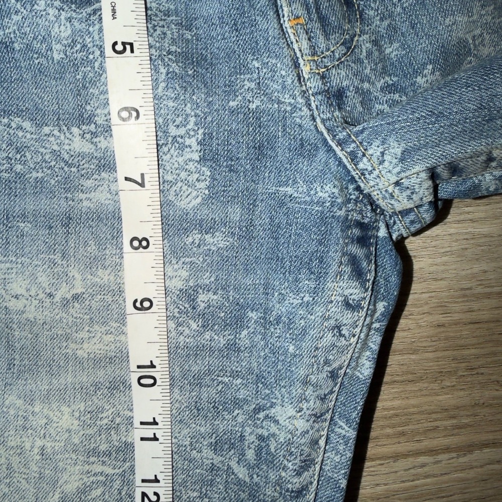BDG Urban Outfitters Kayla Lowrider Toile Print Slouchy Boyfriend Jeans 24W - Picture 4 of 16